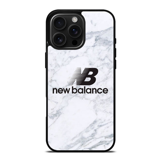 NEW BALANCE LOGO MARBLE iPhone 16 Pro Max Case Cover