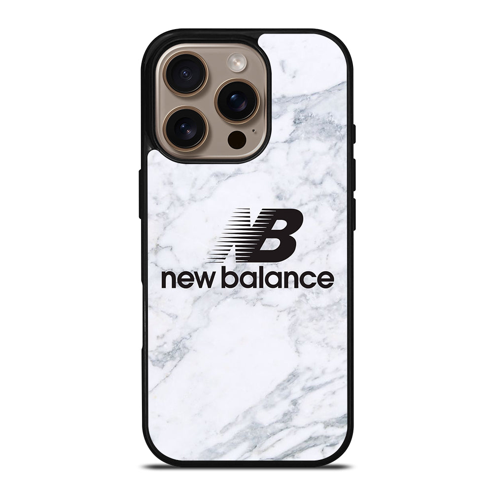 NEW BALANCE LOGO MARBLE iPhone 16 Pro Case Cover