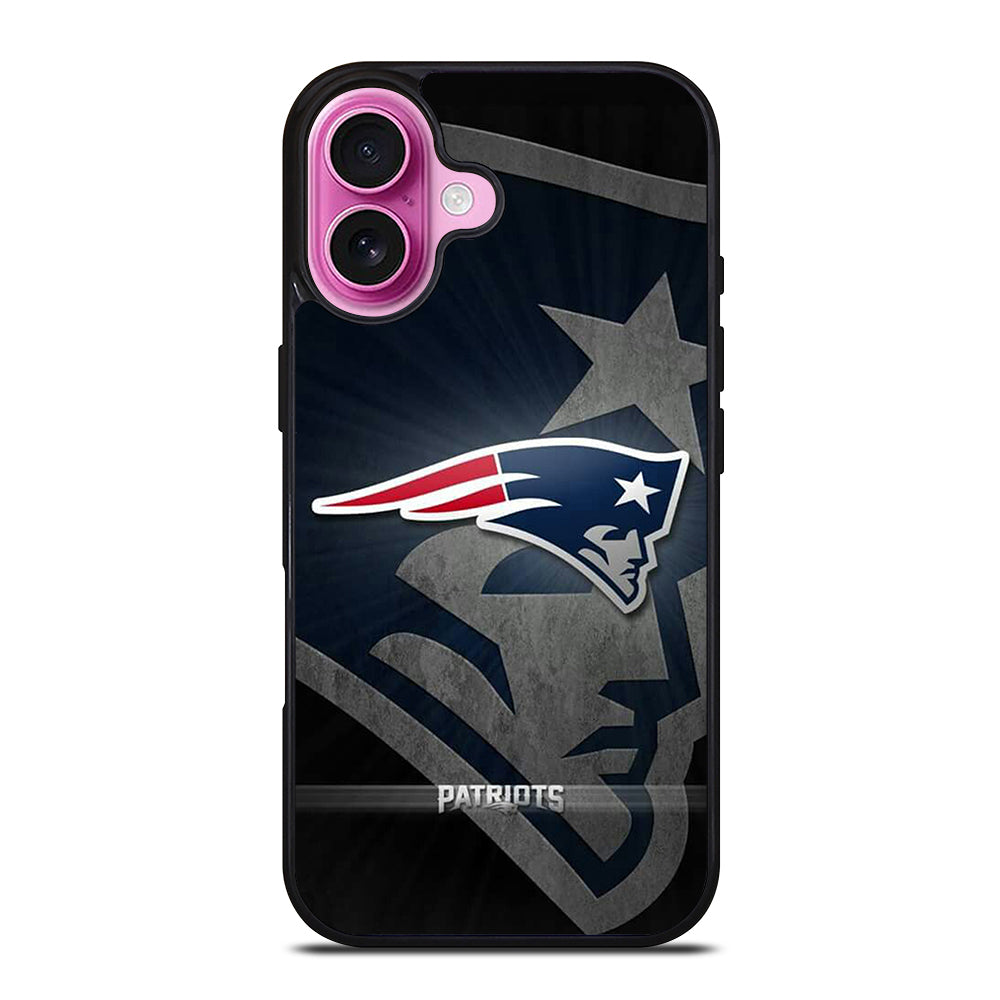 NEW ENGLAND PATRIOTS NFL EMBLEM iPhone 16 Plus Case Cover