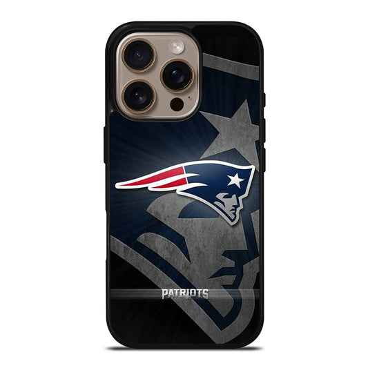 NEW ENGLAND PATRIOTS NFL EMBLEM iPhone 16 Pro Case Cover