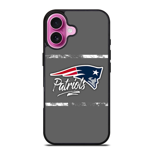 NEW ENGLAND PATRIOTS NFL LOGO iPhone 16 Plus Case Cover