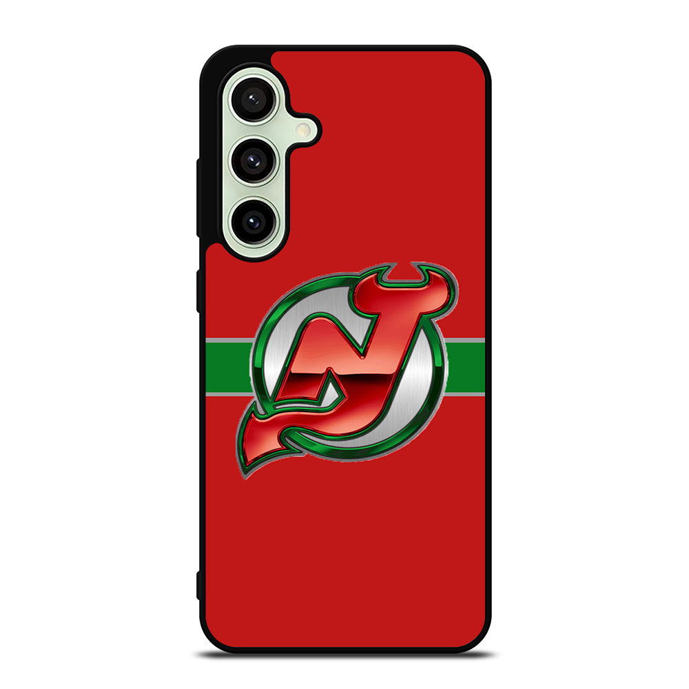 NEW JERSEY DEVILS ICON 3 Samsung Galaxy S24 FE Case Cover