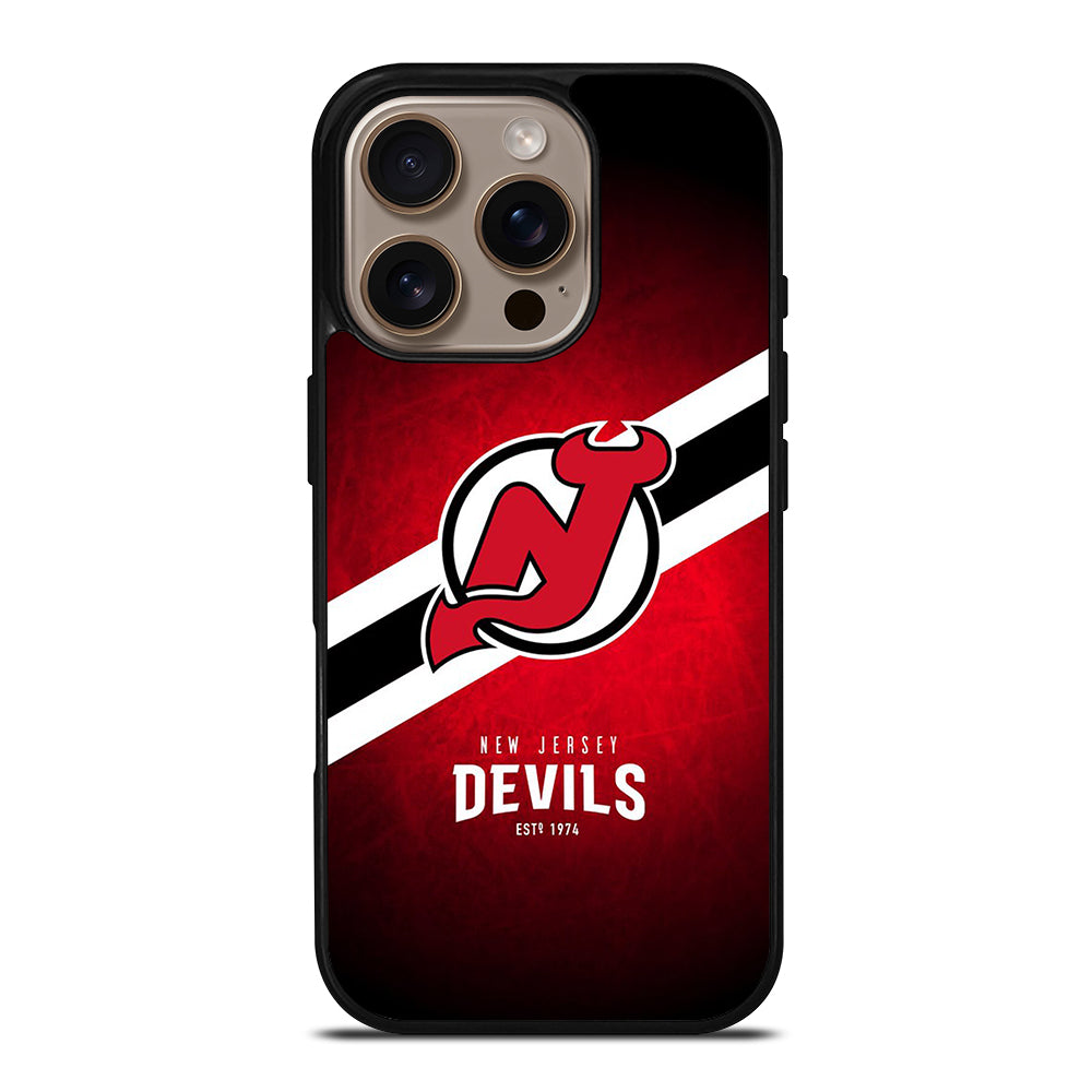 NEW JERSEY DEVILS NHL TEAM 3 iPhone 16 Pro Case Cover