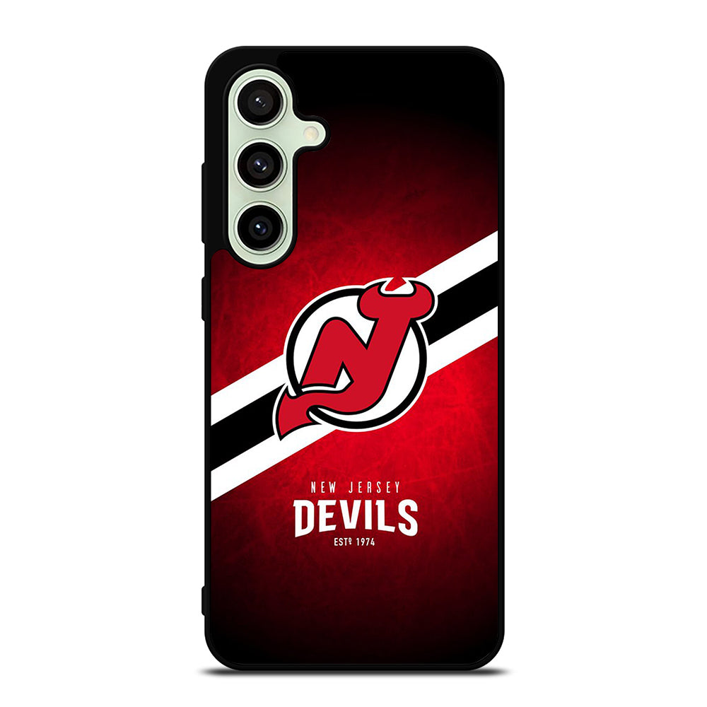 NEW JERSEY DEVILS NHL TEAM 3 Samsung Galaxy S24 FE Case Cover