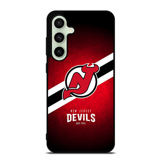 NEW JERSEY DEVILS NHL TEAM 3 Samsung Galaxy S24 FE Case Cover