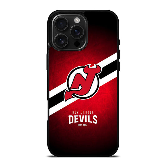 NEW JERSEY DEVILS NHL TEAM 3 iPhone 16 Pro Max Case Cover