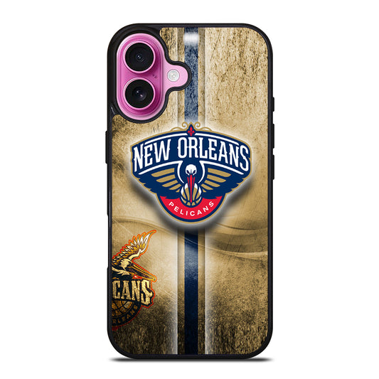 NEW ORLEANS PELICANS SYMBOL iPhone 16 Plus Case Cover