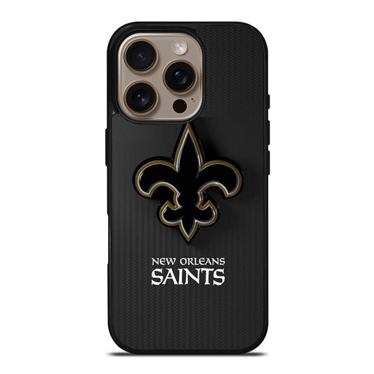 NEW ORLEANS SAINTS EMBLEM iPhone 16 Pro Case Cover