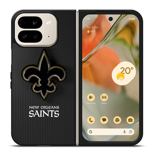 NEW ORLEANS SAINTS EMBLEM Google Pixel 9 Pro Fold Case Cover