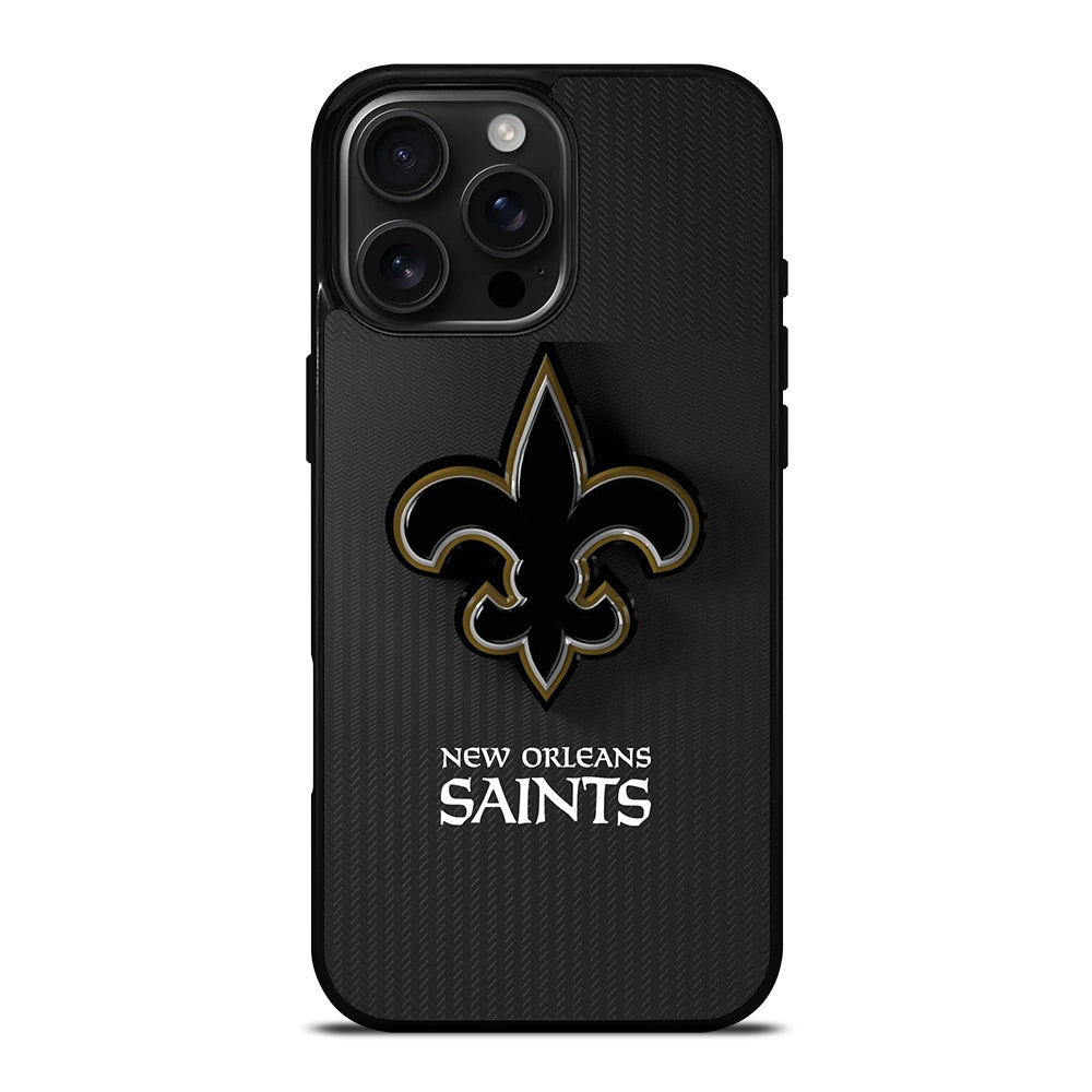 NEW ORLEANS SAINTS EMBLEM iPhone 16 Pro Max Case Cover