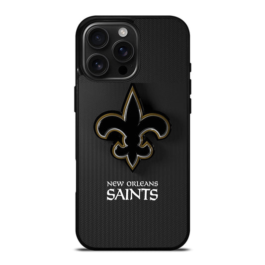 NEW ORLEANS SAINTS EMBLEM iPhone 16 Pro Max Case Cover