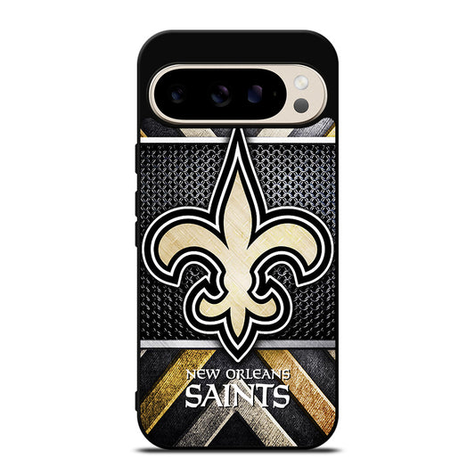 NEW ORLEANS SAINTS METAL LOGO Google Pixel 9 Pro Case Cover