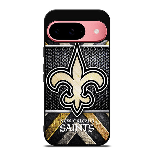 NEW ORLEANS SAINTS METAL LOGO Google Pixel 9 Case Cover