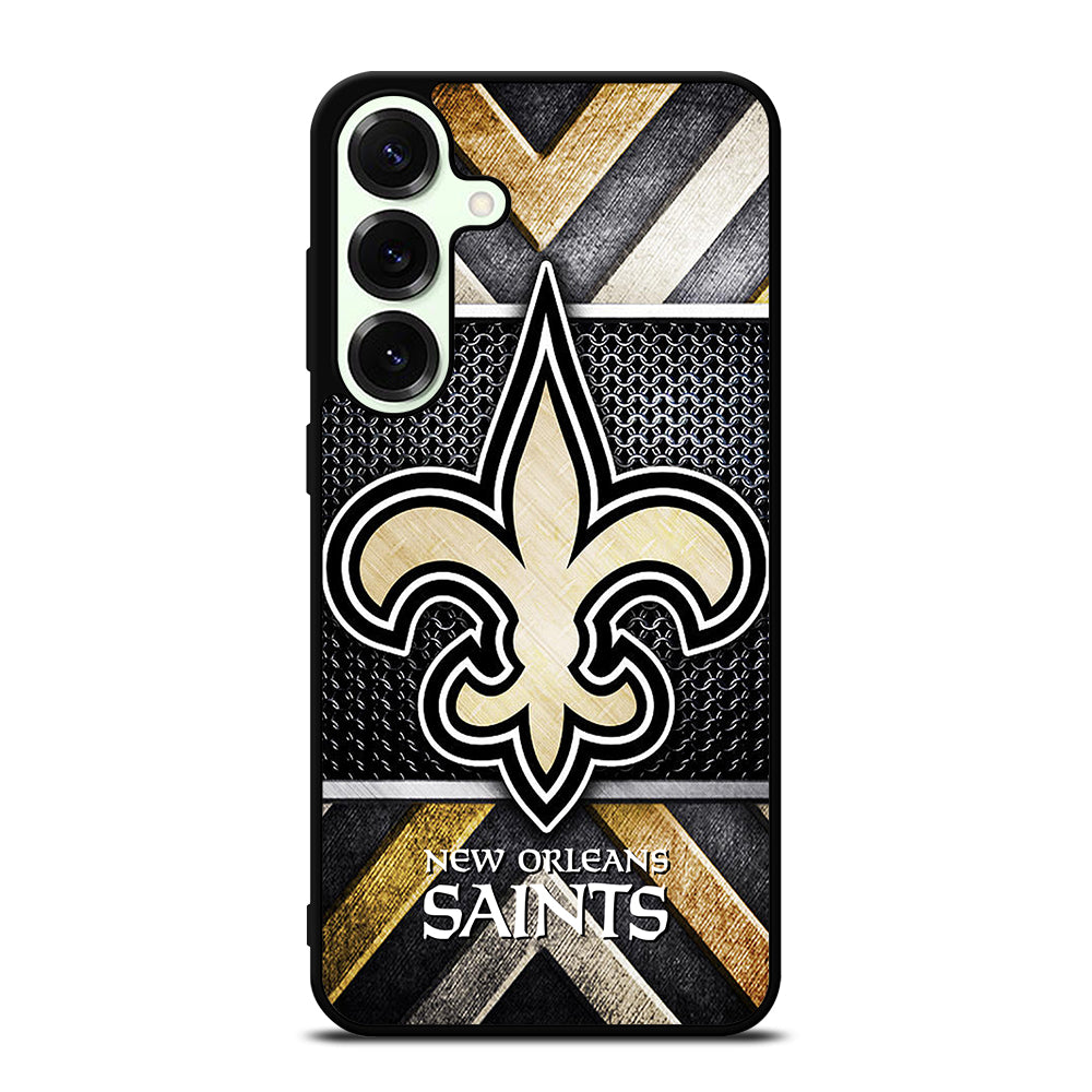 NEW ORLEANS SAINTS METAL LOGO Samsung Galaxy S25 Plus Case Cover