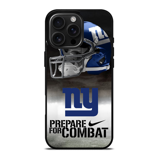 NEW YORK GIANTS PREPARE FOR COMBAT iPhone 16 Pro Max Case Cover