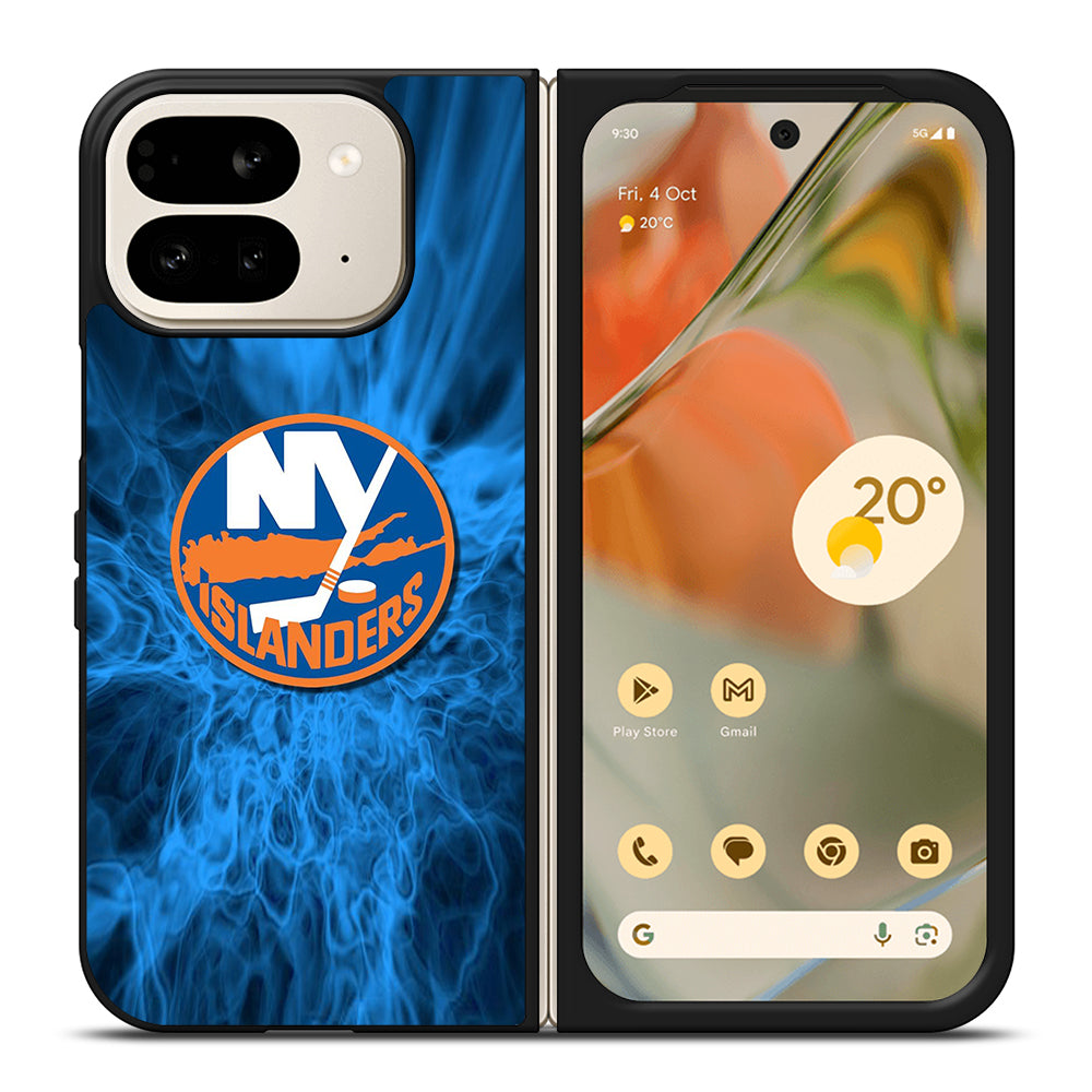 NEW YORK ISLANDERS HOCKEY 1 Google Pixel 9 Pro Fold Case Cover