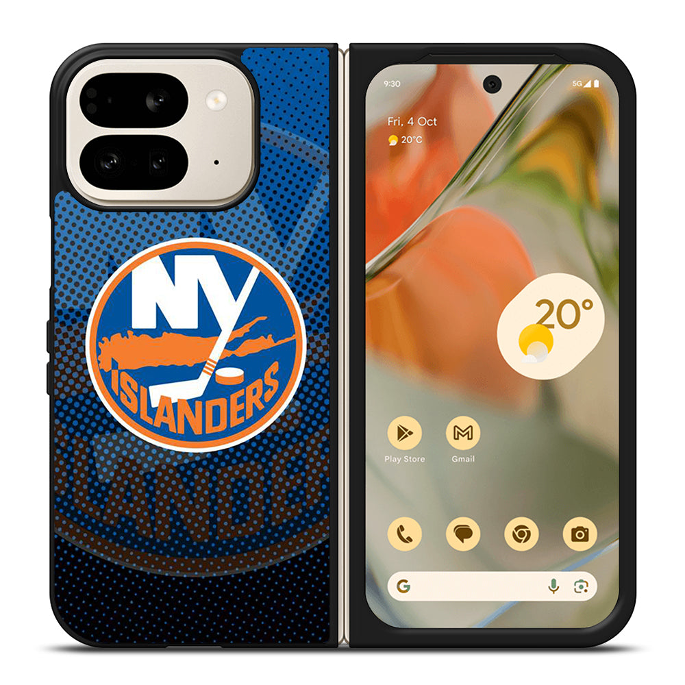 NEW YORK ISLANDERS HOCKEY 3 Google Pixel 9 Pro Fold Case Cover