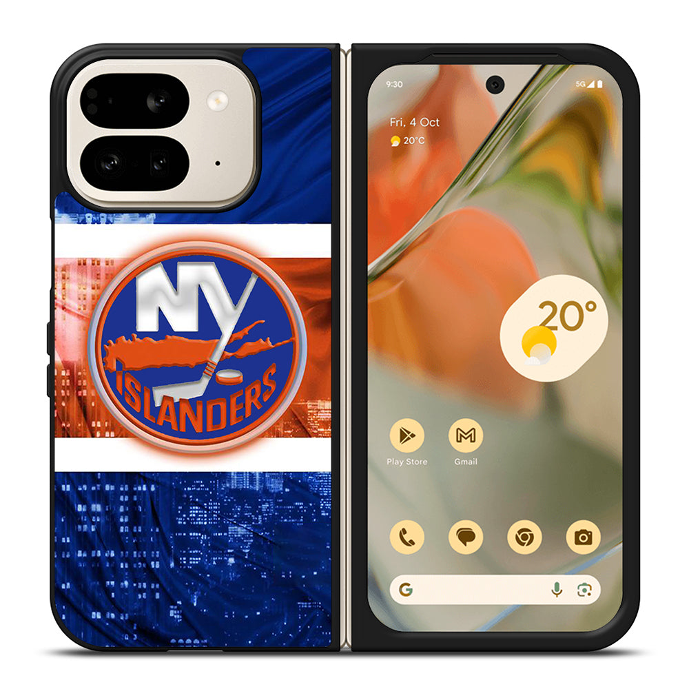 NEW YORK ISLANDERS HOCKEY LOGO 1 Google Pixel 9 Pro Fold Case Cover