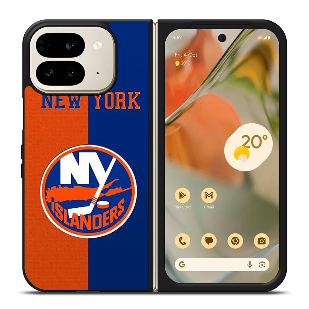 NEW YORK ISLANDERS HOCKEY LOGO 2 Google Pixel 9 Pro Fold Case Cover