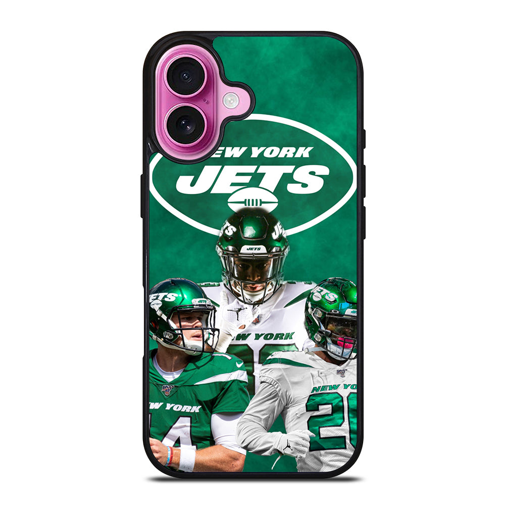 NEW YORK JETS NFL TEAM 1 iPhone 16 Plus Case Cover