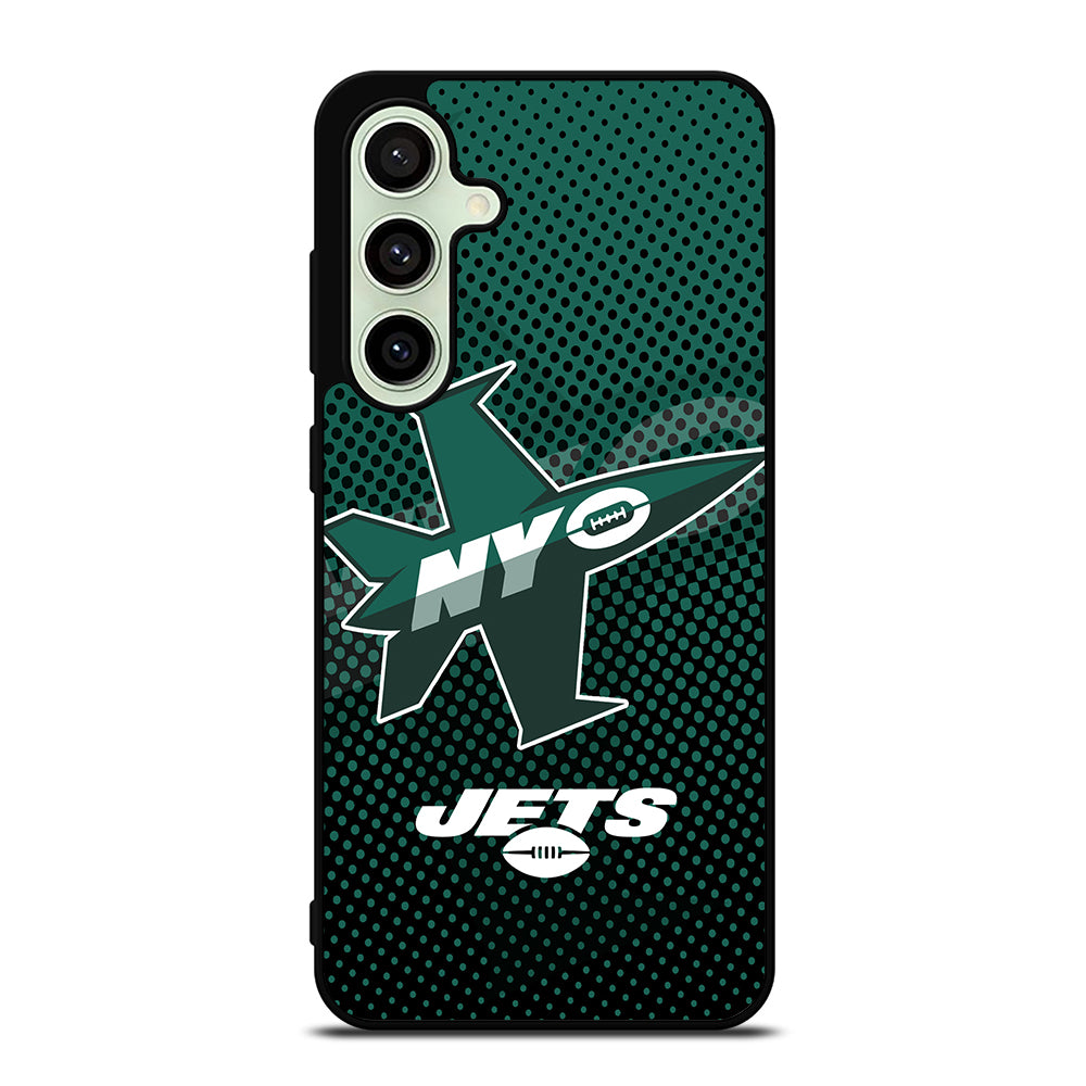 NEW YORK JETS NFL TEAM 3 Samsung Galaxy S24 FE Case Cover