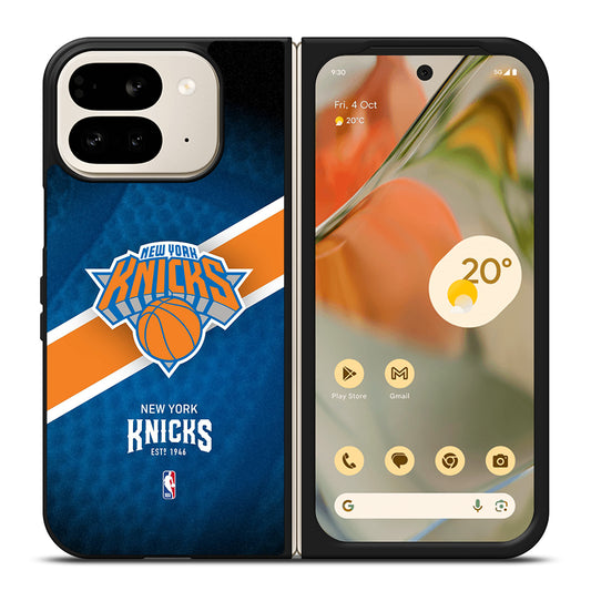 NEW YORK KNICKS LOGO NBA 1 Google Pixel 9 Pro Fold Case Cover