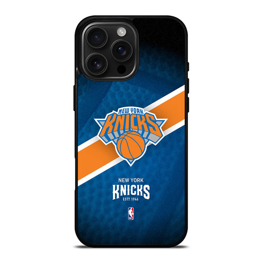 NEW YORK KNICKS LOGO NBA 1 iPhone 16 Pro Max Case Cover