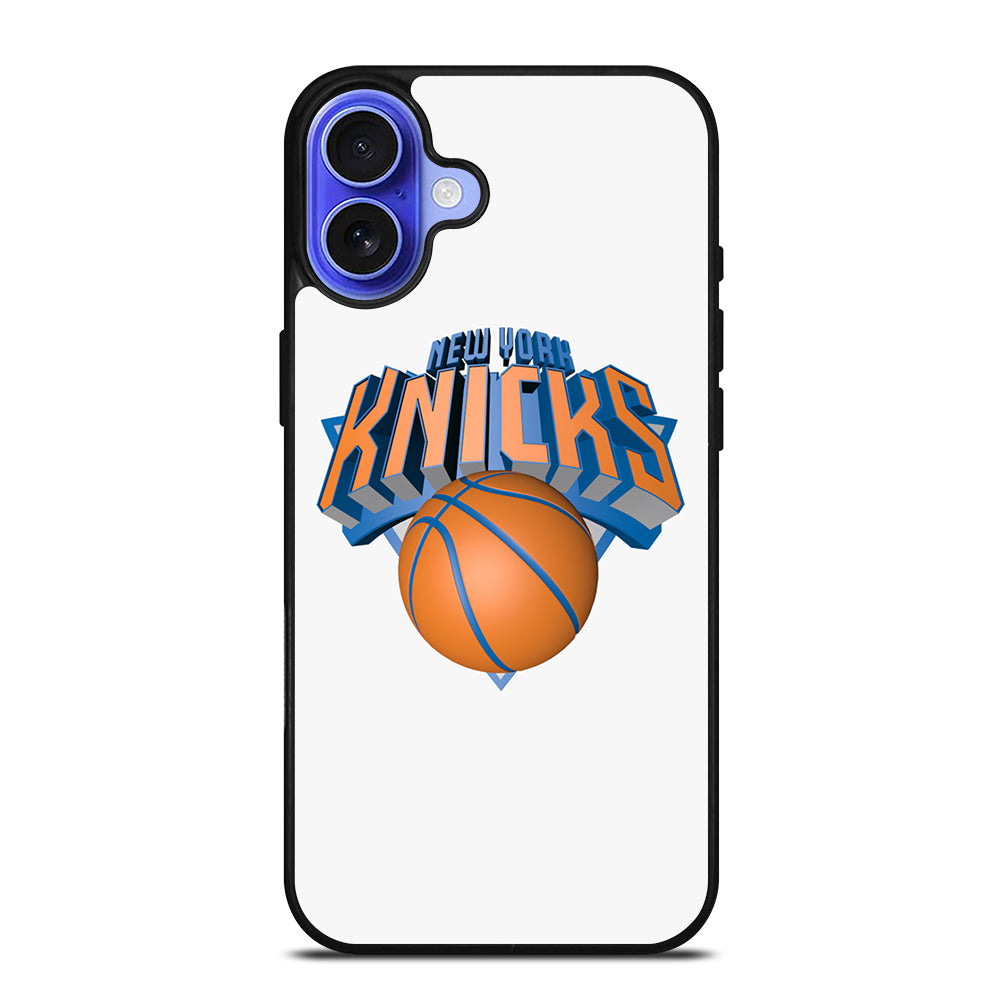 NEW YORK KNICKS LOGO NBA 3 iPhone 16 Case Cover