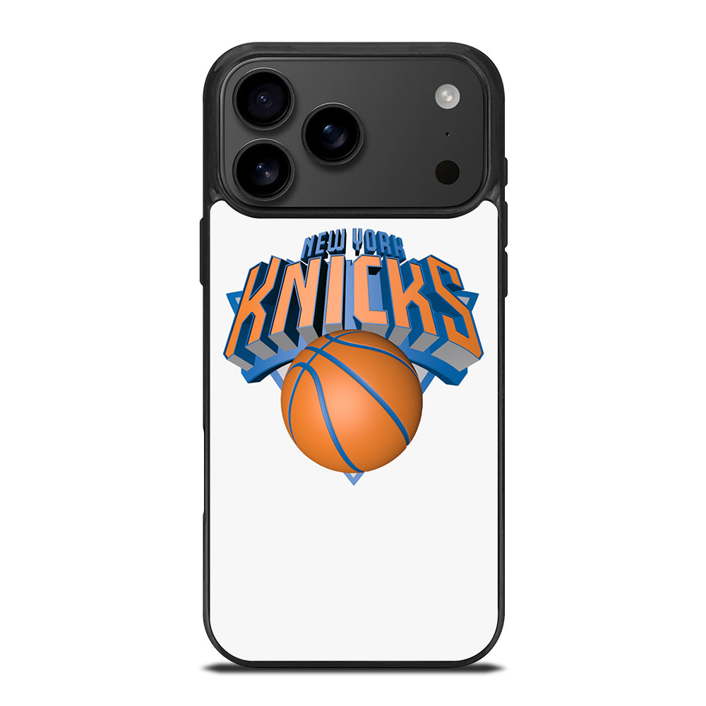 NEW YORK KNICKS LOGO NBA 3 iPhone 17 Pro Max Case Cover
