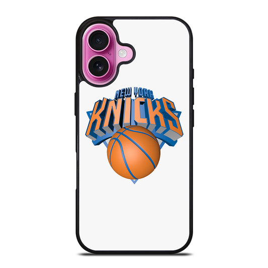NEW YORK KNICKS LOGO NBA 3 iPhone 16 Plus Case Cover