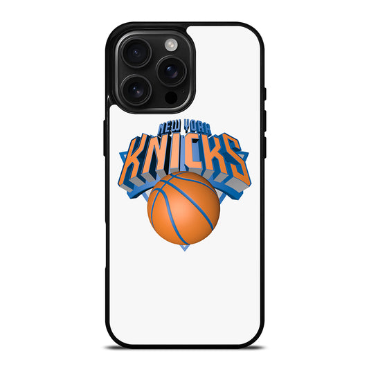 NEW YORK KNICKS LOGO NBA 3 iPhone 16 Pro Max Case Cover