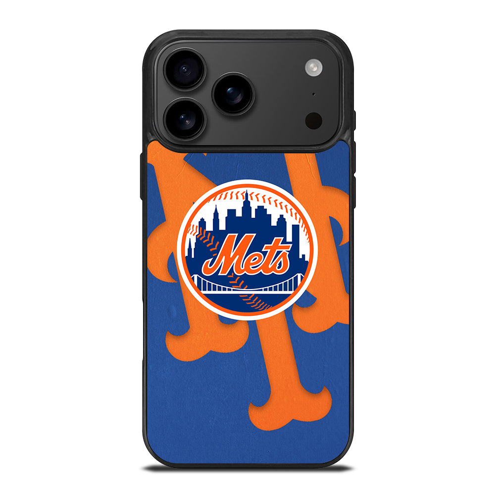 NEW YORK METS LOGO BASEBALL 1 iPhone 17 Pro Max Case Cover