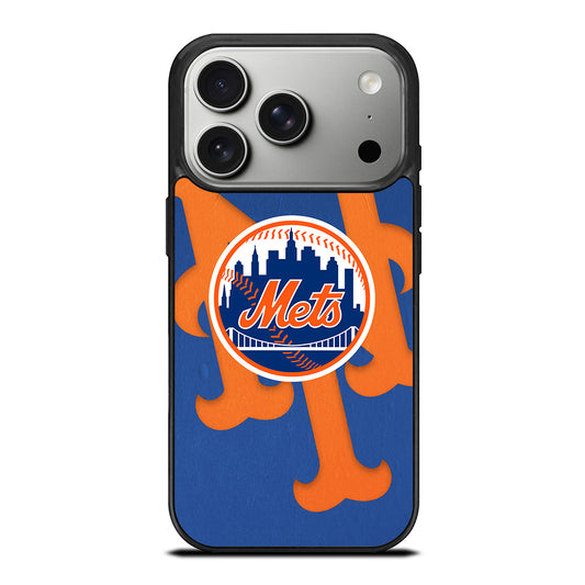 NEW YORK METS LOGO BASEBALL 1 iPhone 17 Pro Case Cover