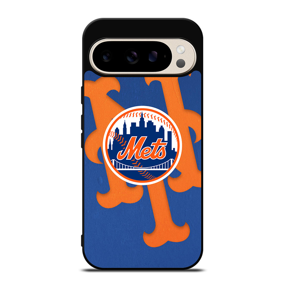 NEW YORK METS LOGO BASEBALL 1 Google Pixel 9 Pro Case Cover