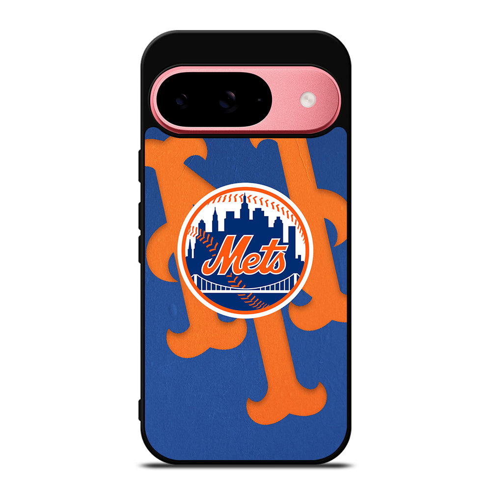 NEW YORK METS LOGO BASEBALL 1 Google Pixel 9 Case Cover