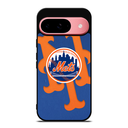 NEW YORK METS LOGO BASEBALL 1 Google Pixel 9 Case Cover