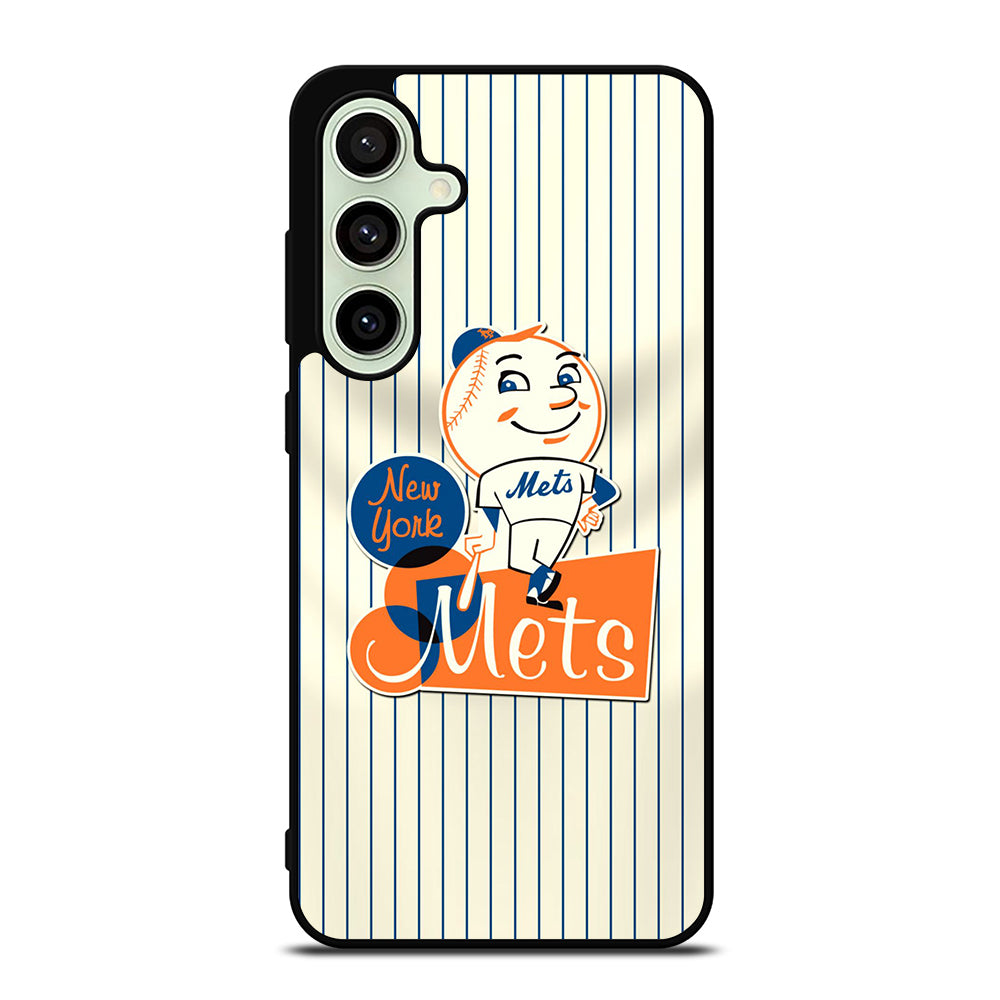 NEW YORK METS LOGO BASEBALL 2 Samsung Galaxy S24 FE Case Cover