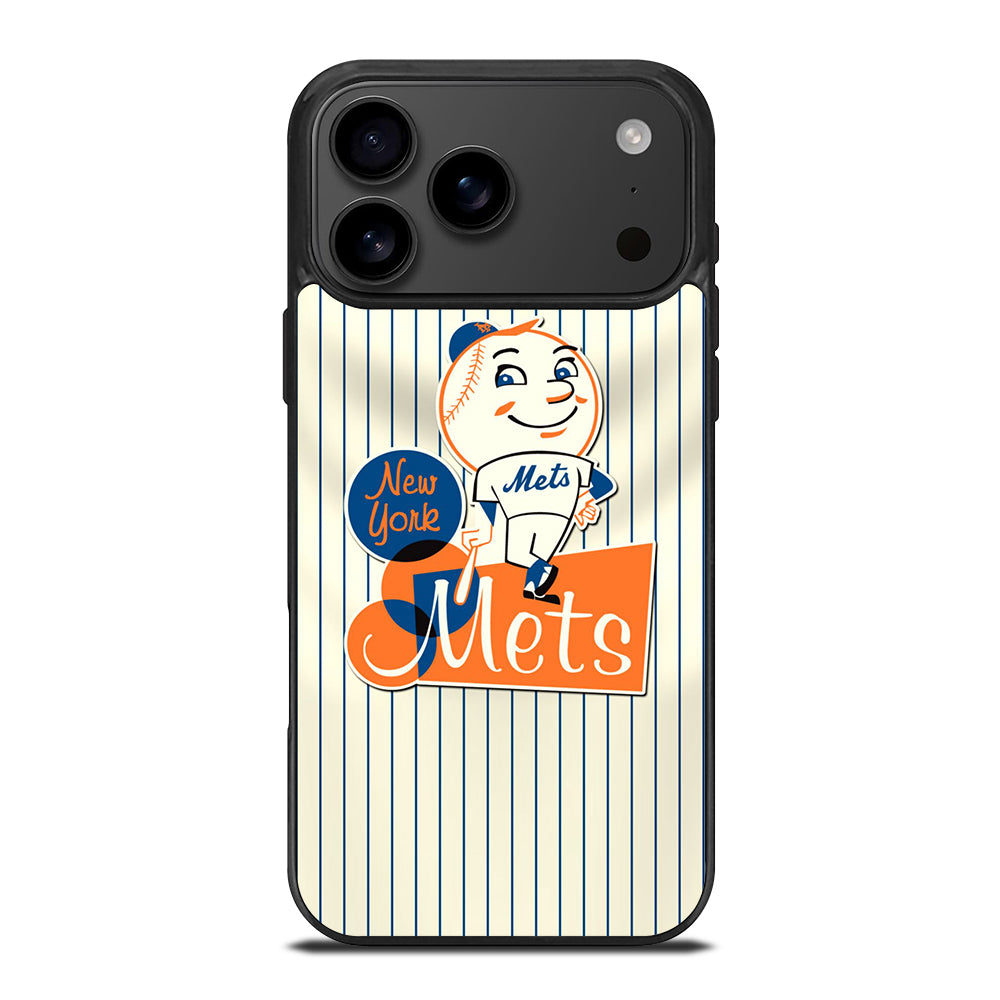 NEW YORK METS LOGO BASEBALL 2 iPhone 17 Pro Max Case Cover