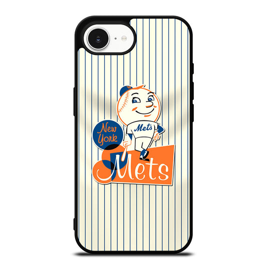 NEW YORK METS LOGO BASEBALL 2 iPhone 16e Case Cover