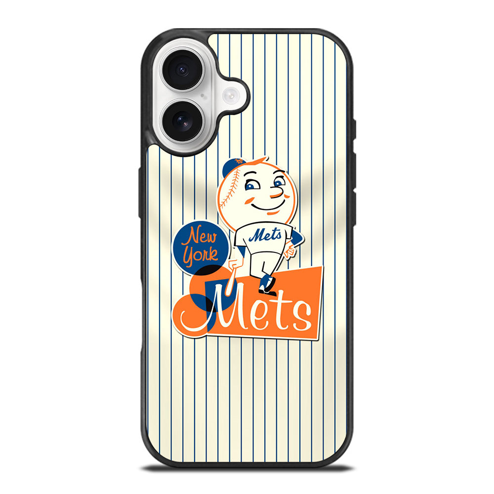 NEW YORK METS LOGO BASEBALL 2 iPhone 17 Case Cover