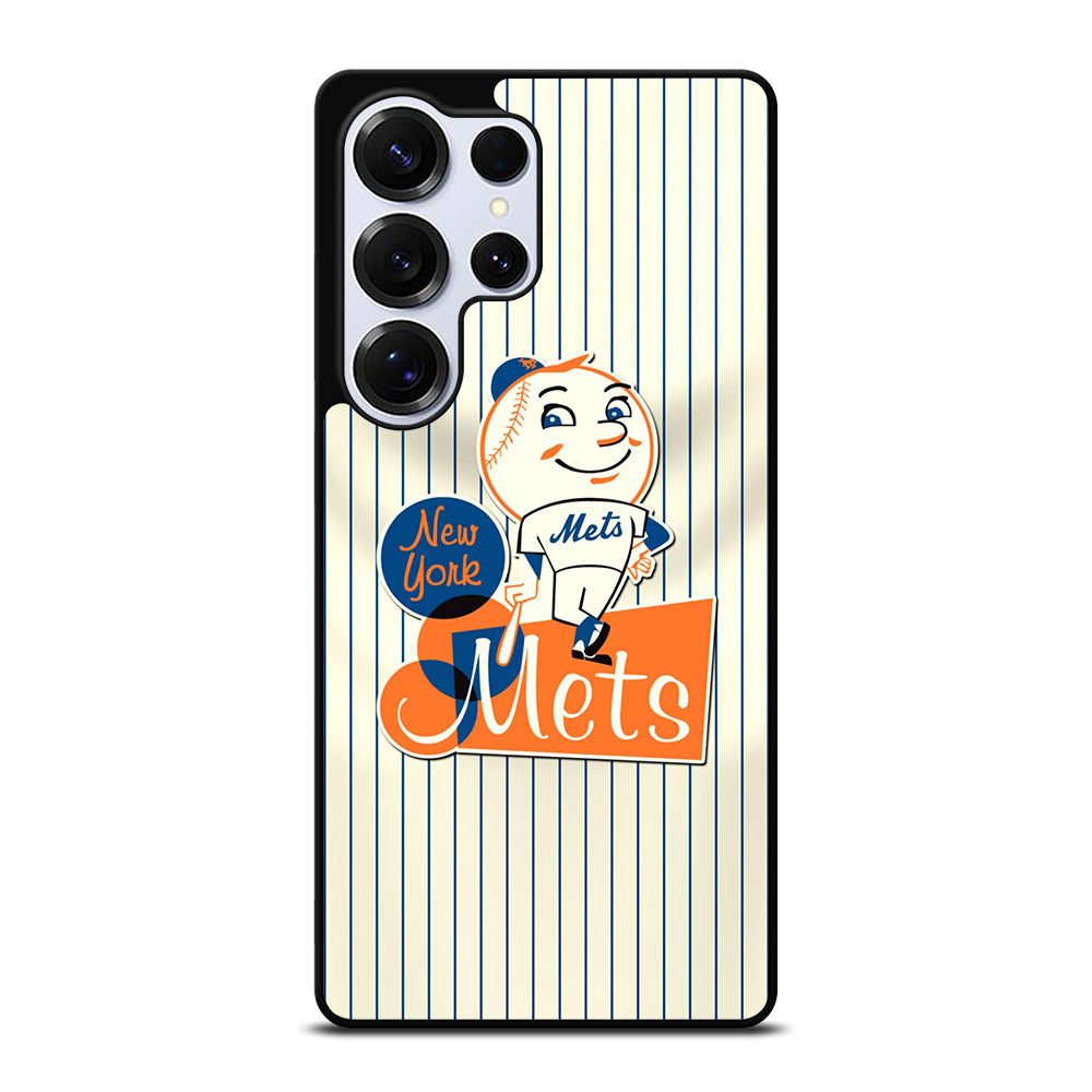 NEW YORK METS LOGO BASEBALL 2 Samsung Galaxy S25 Ultra Case Cover