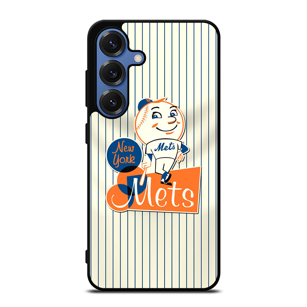 NEW YORK METS LOGO BASEBALL 2 Samsung Galaxy S25 Case Cover