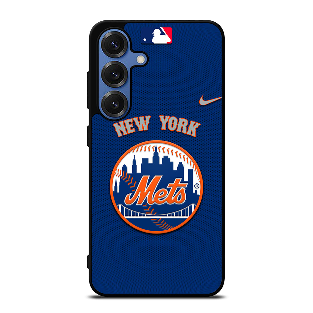 NEW YORK METS LOGO BASEBALL 3 Samsung Galaxy S25 Case Cover