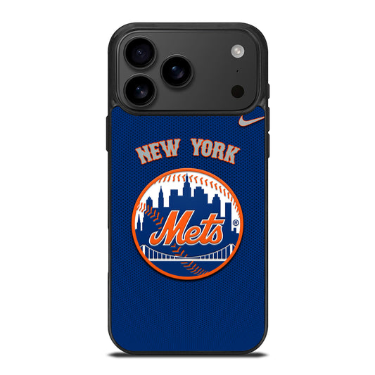NEW YORK METS LOGO BASEBALL 3 iPhone 17 Pro Max Case Cover