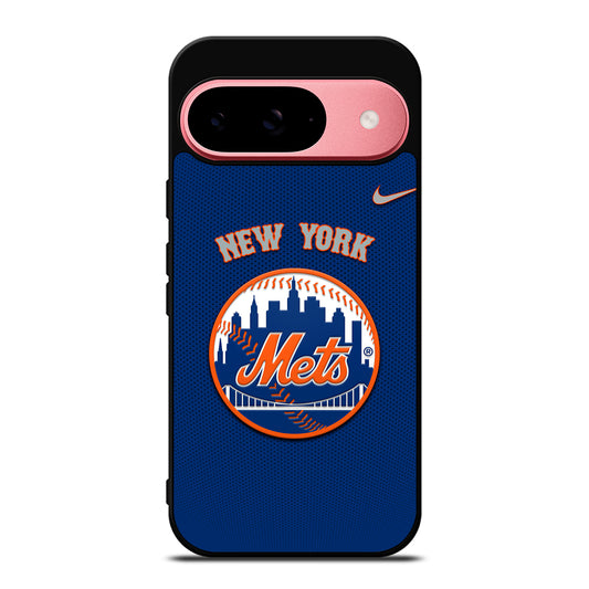 NEW YORK METS LOGO BASEBALL 3 Google Pixel 9 Case Cover
