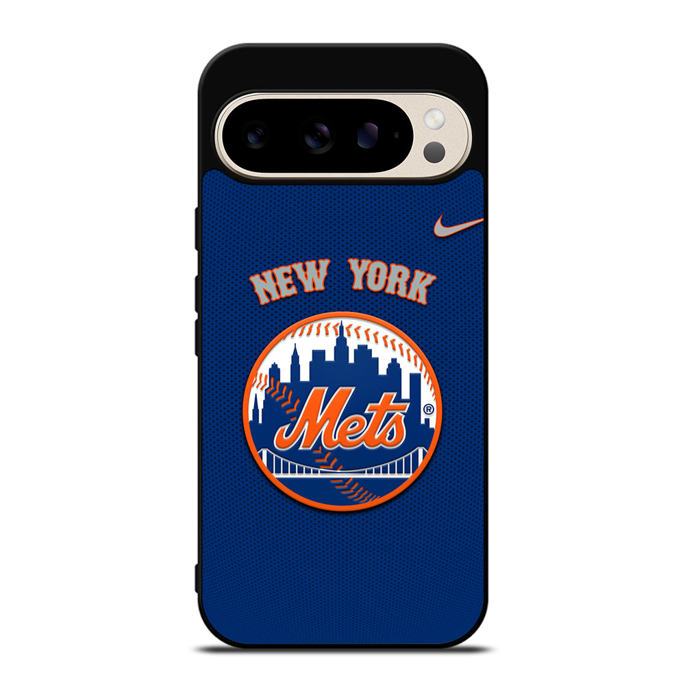 NEW YORK METS LOGO BASEBALL 3 Google Pixel 9 Pro Case Cover