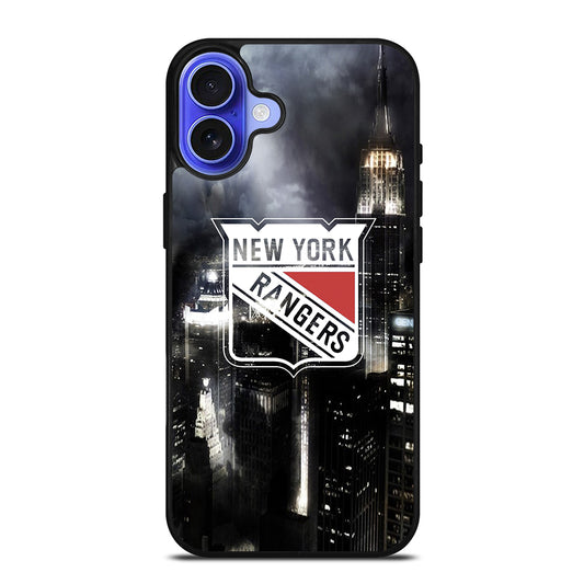 NEW YORK RANGERS CITY LOGO iPhone 16 Case Cover