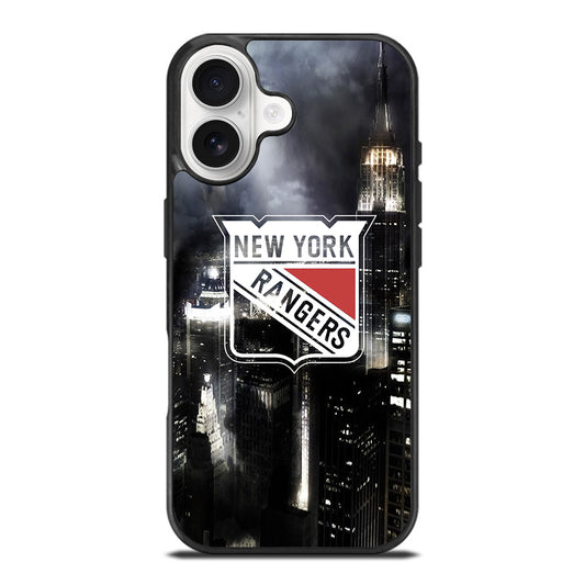 NEW YORK RANGERS CITY LOGO iPhone 17 Case Cover