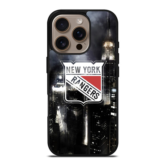 NEW YORK RANGERS CITY LOGO iPhone 16 Pro Case Cover