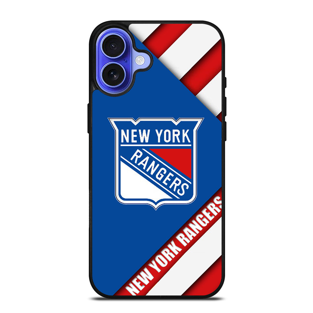 NEW YORK RANGERS HOCKEY NHL iPhone 16 Case Cover